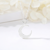 Moon Pendant Necklace - Sterling Silver - Hypoallergenic - Necklace - ONNNIII
