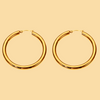 Chunky Hoops - 18K Gold Plated - Unisex - Hypoallergenic - S/M/L/XL - Earrings - ONNNIII