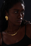 Chunky Teardrop Stud Earrings - 18K Gold Plated - Unisex - Hypoallergenic - Earrings - ONNNIII