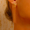 Tassel Drop Earrings - 18K Gold Plated - Hypoallergenic - Earrings - ONNNIII