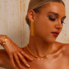 Tassel Drop Earrings - 18K Gold Plated - Hypoallergenic - Earrings - ONNNIII