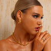 Curb Chain Necklace - 18K Gold Plated - Hypoallergenic - Necklace - ONNNIII