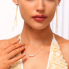 Pearl Tassel Drop Earrings - 14K Gold Plated - Earrings - ONNNIII