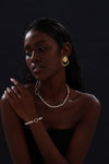 Gold Pearl Beaded Set - Jewelry Set - ONNNIII