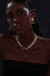 Gold Pearl Beaded Set - Jewelry Set - ONNNIII