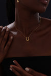 U Pendant Necklace - 18K Gold Plated - Hypoallergenic - Necklace - ONNNIII