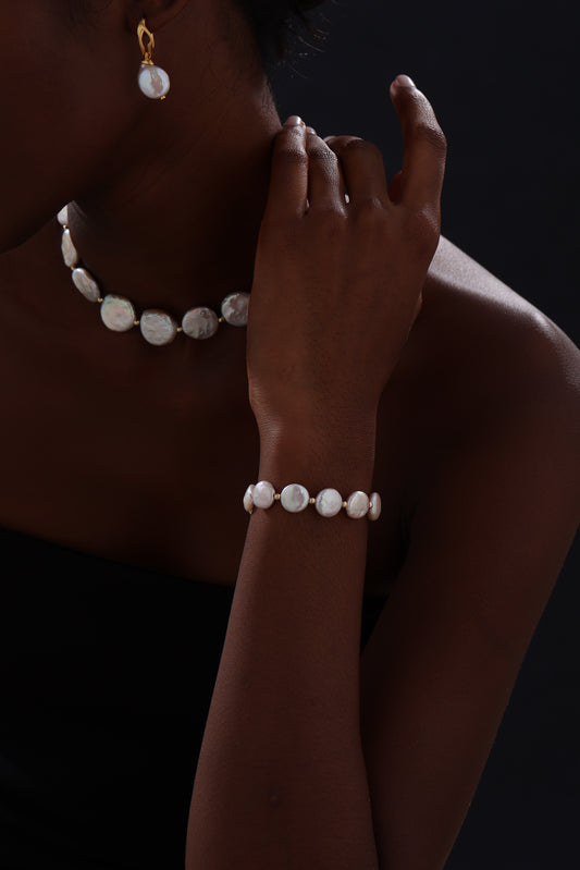 Baroque Pearl Beaded Bracelet - Bracelet - ONNNIII