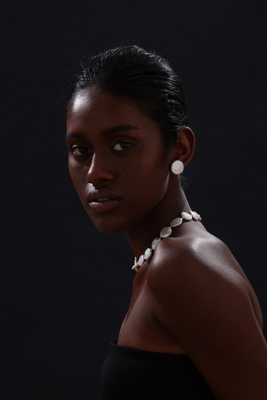Baroque Pearl Stud Earrings - Earrings - ONNNIII