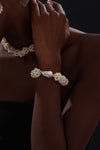 Flower Garden Baroque Pearl Bracelet - Bracelet - ONNNIII