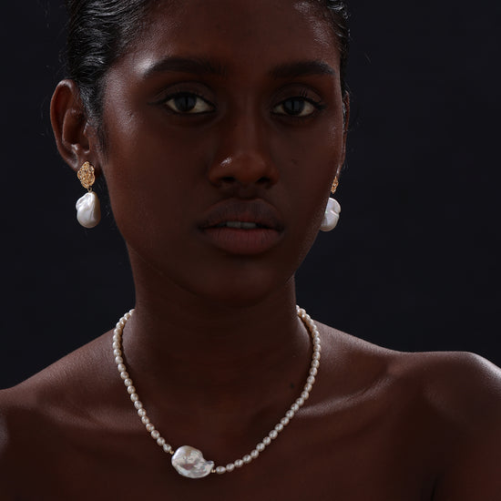 Baroque Pearl Necklace - Necklace - ONNNIII
