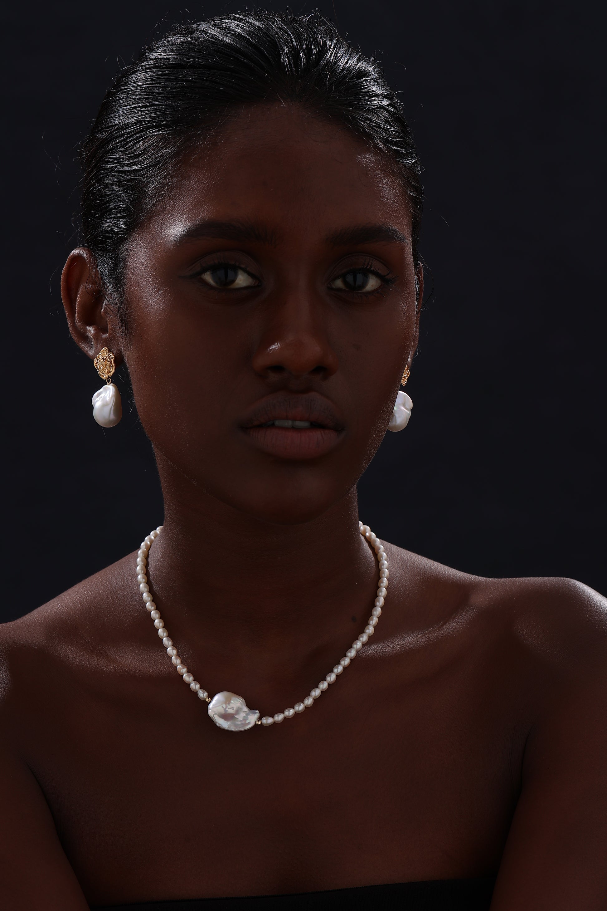 Baroque Pearl Necklace - Necklace - ONNNIII