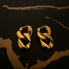 Double Link Curb Chain Drop Earrings - Worn in 2 Ways - 18K Gold Plated - Earrings - ONNNIII
