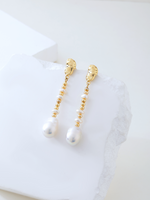 Himeji Pearl Drop Earrings