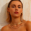 Chunky Hoops - 18K Gold Plated - Unisex - Hypoallergenic - S/M/L/XL - Earrings - ONNNIII