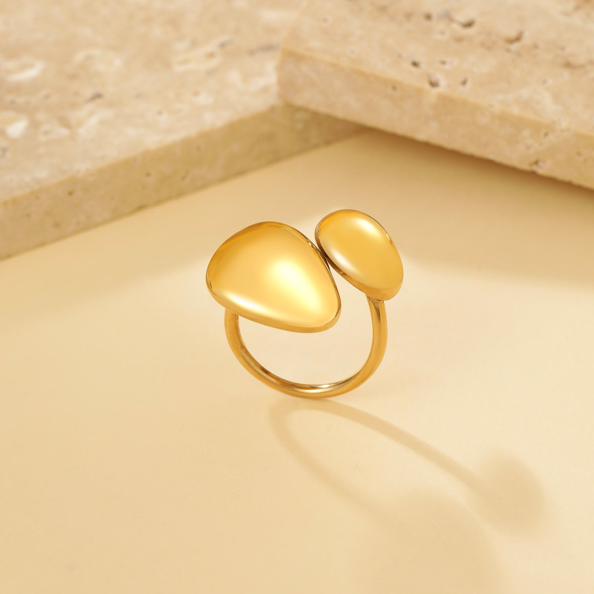 Open Ring - 18K Gold Plated | Hypoallergenic - Ring - ONNNIII