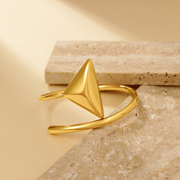 Triangle Cuff Bangle - Unisex - Bracelet - ONNNIII