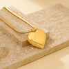 Bold Heart Pendant Necklace - 18K Gold Plated - Hypoallergenic - Necklace - ONNNIII