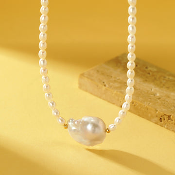 Baroque Pearl Necklace - Necklace - ONNNIII