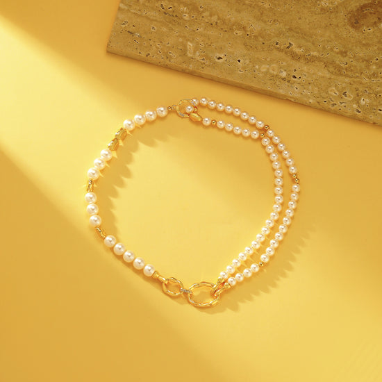 Pearl Beaded Choker - Necklace - ONNNIII