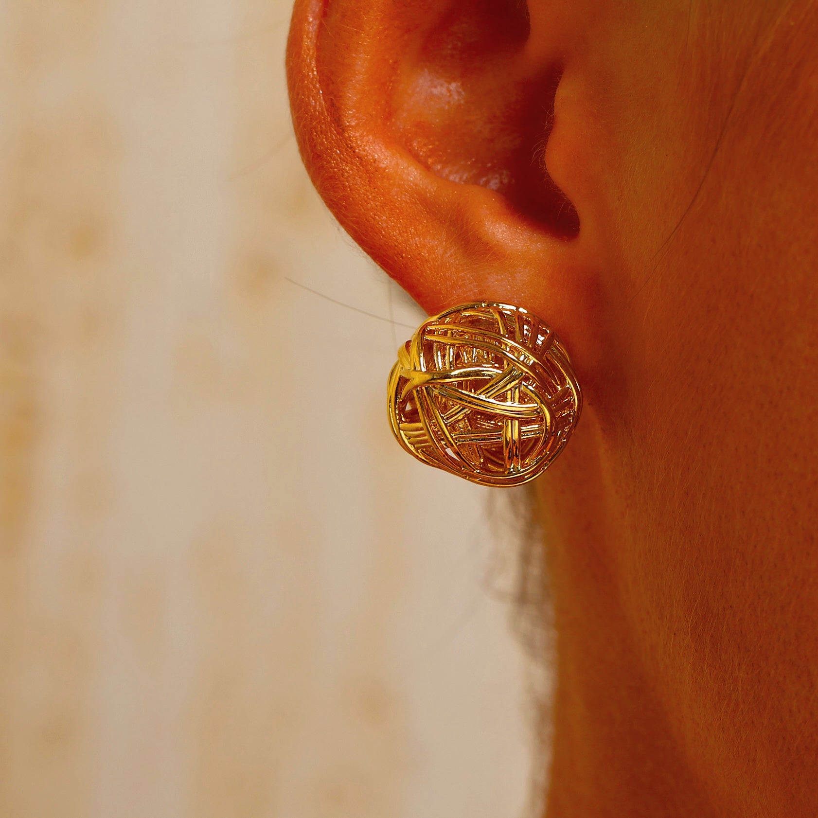 Knot Stud Earrings - Earrings - ONNNIII