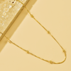 Satellite Chain Necklace - 18K Gold Plated - Hypoallergenic - Necklace - ONNNIII