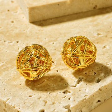 Knot Stud Earrings - Earrings - ONNNIII