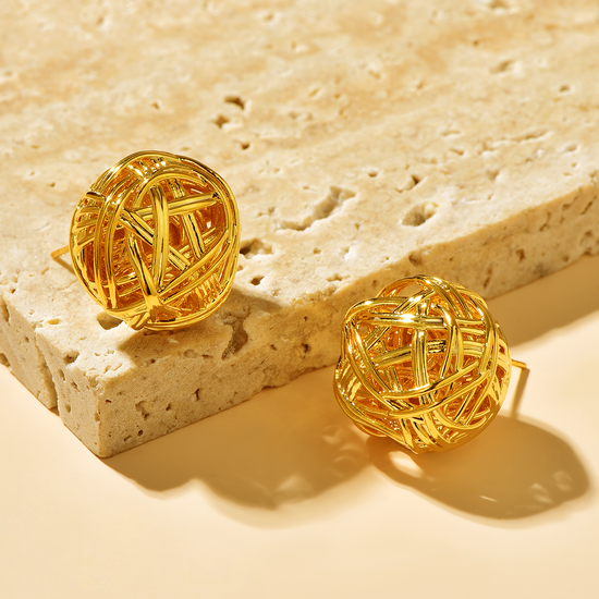 Knot Stud Earrings - Earrings - ONNNIII