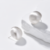 Ball Stud Earrings - Silver - 1.8cm - Earrings - ONNNIII