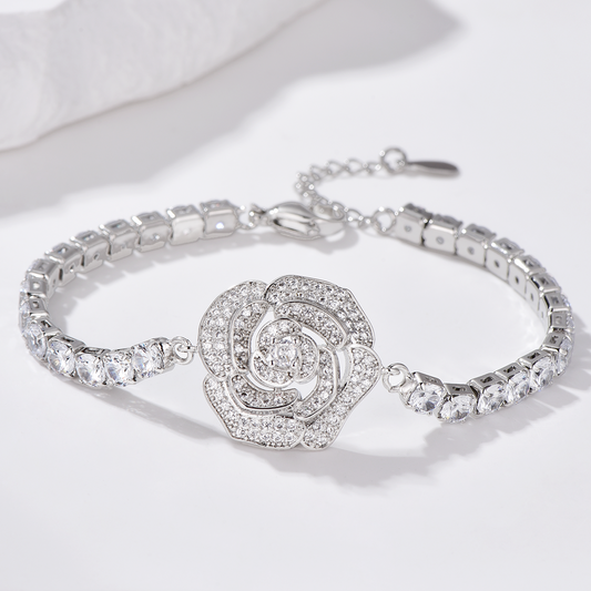 Rose Tennis Bracelet - Bracelet - ONNNIII