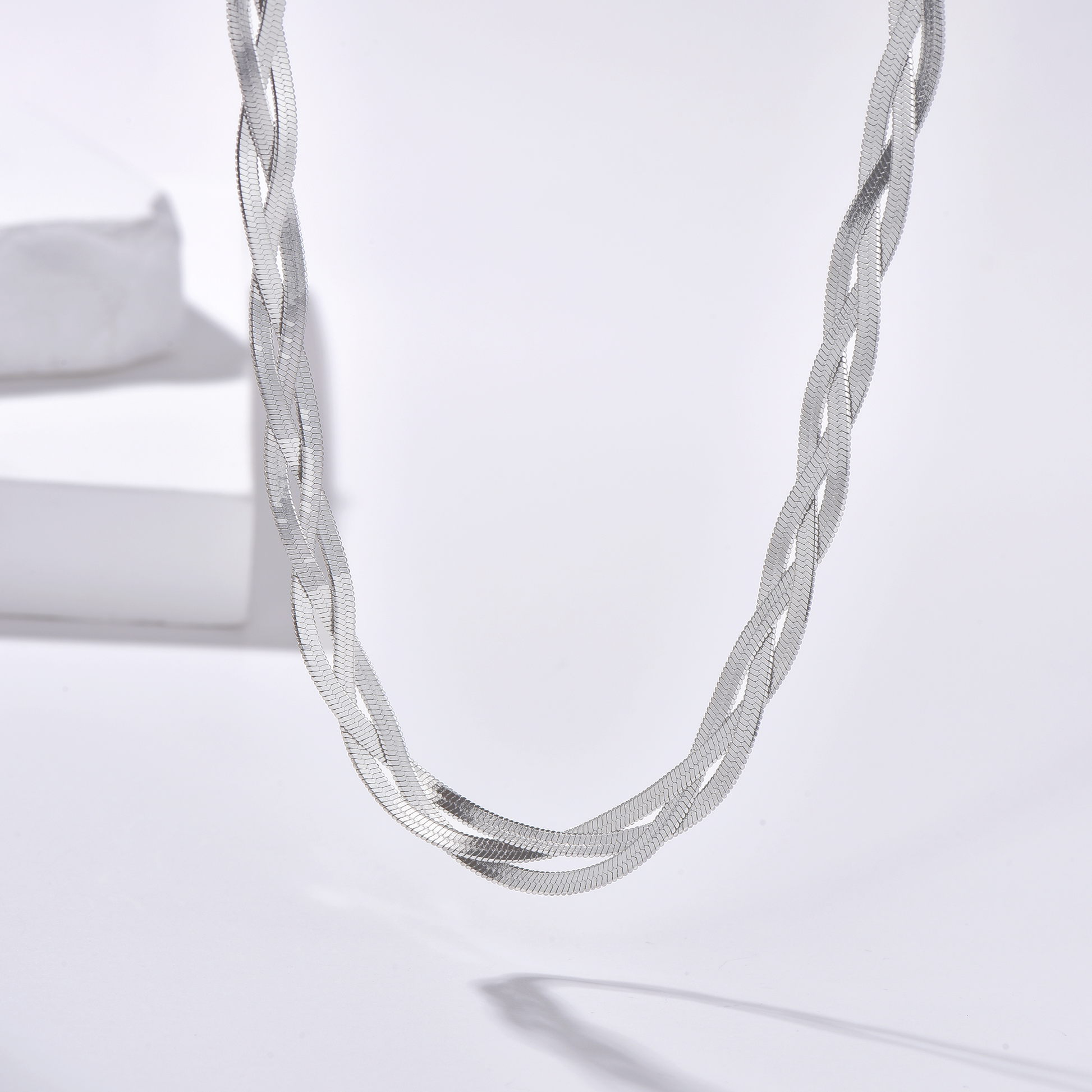 Silver Braid Chain Set - ONNNIII