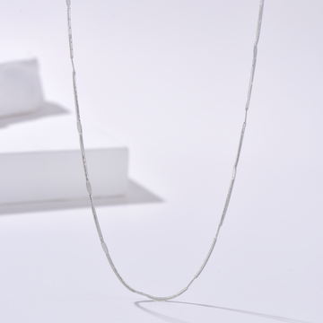 Bar Chain Necklace - Silver - Hypoallergenic - Necklace - ONNNIII
