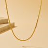 Twist Chain Necklace - 18K Gold Plated - Hypoallergenic - Necklace - ONNNIII