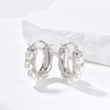 Pearl Hoop Earrings - Silver - Earrings - ONNNIII