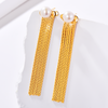 Tassel Drop Earrings with Pearl - 18K Gold Plated - Earrings - ONNNIII