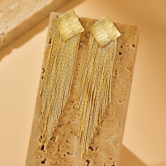 Tassel Drop Earrings - Earrings - ONNNIII