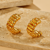 Coil Hoops - 18K Gold Plated - Earrings - ONNNIII
