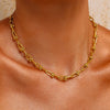 Curb Chain Necklace - 18K Gold Plated - Hypoallergenic - Necklace - ONNNIII