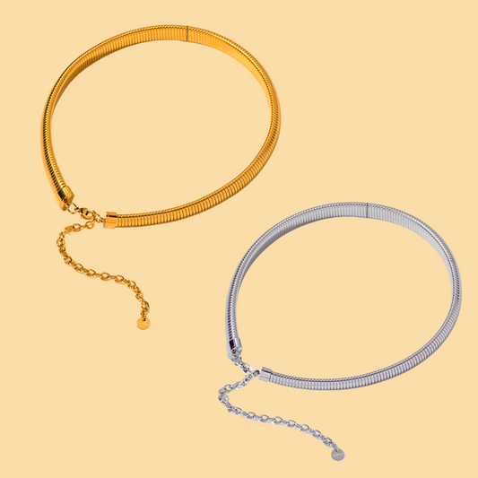 Snake Chain Necklace Set - ONNNIII