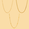 Gold Chain Set - ONNNIII