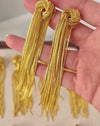 Tassel Drop Earrings - 18K Gold Plated